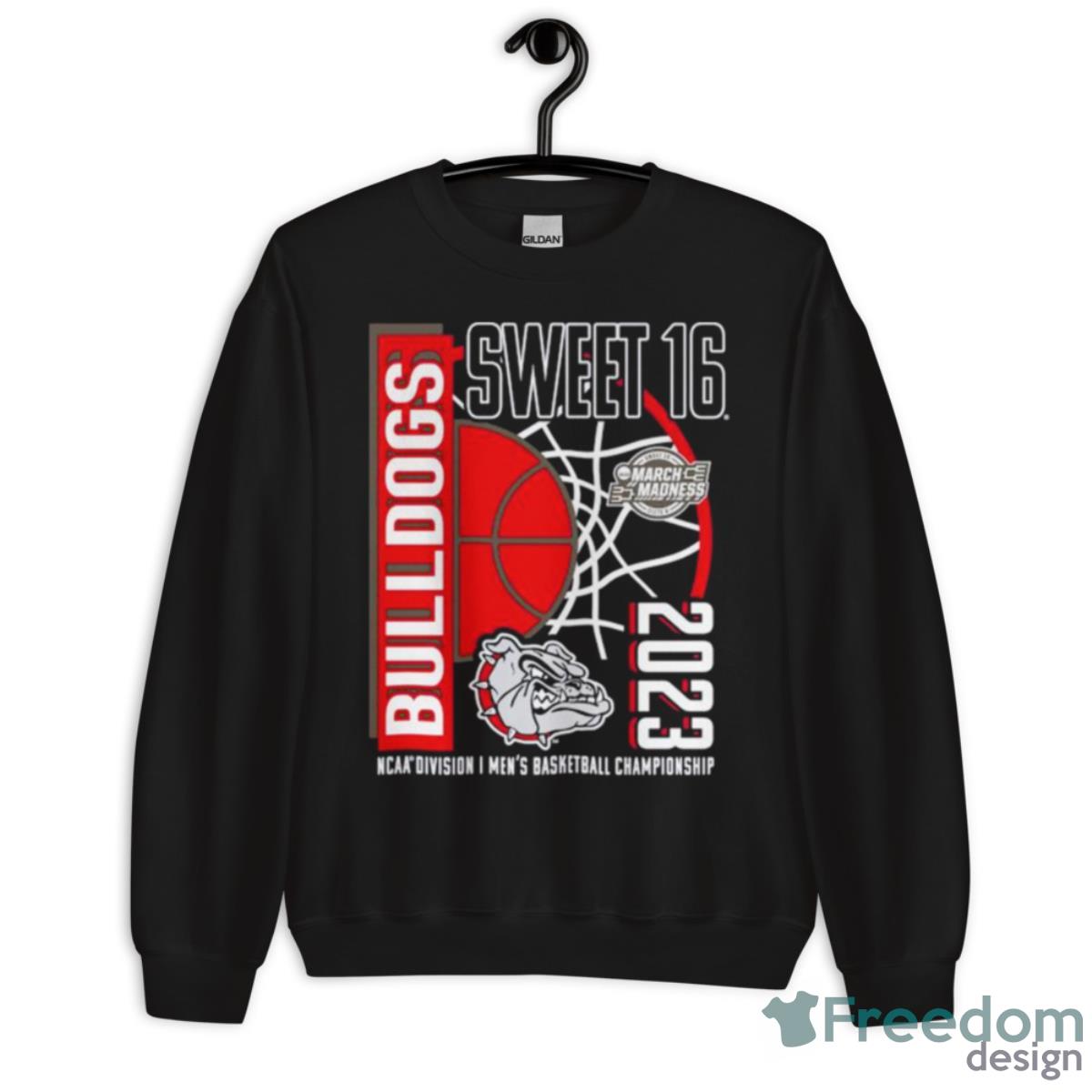 Gonzaga Bulldogs 2023 NCAA Men’s Basketball Tournament March Madness Sweet 16 Shirt - Unisex Crewneck Sweatshirt Gonzaga Bulldogs 2023 NCAA Men’s Basketball Tournament March Madness Sweet 16 Shirt - Unisex Crewneck Sweatshirt