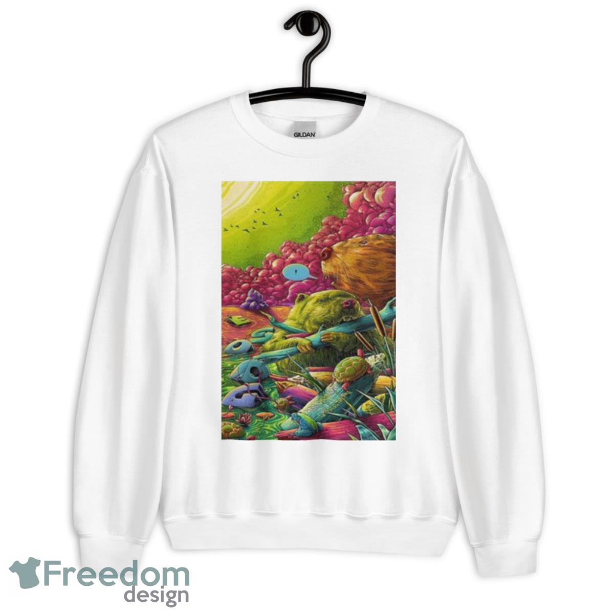 Goose Tour Port Chester NY 2023 Poster Shirt - Unisex Heavy Blend Crewneck Sweatshirt