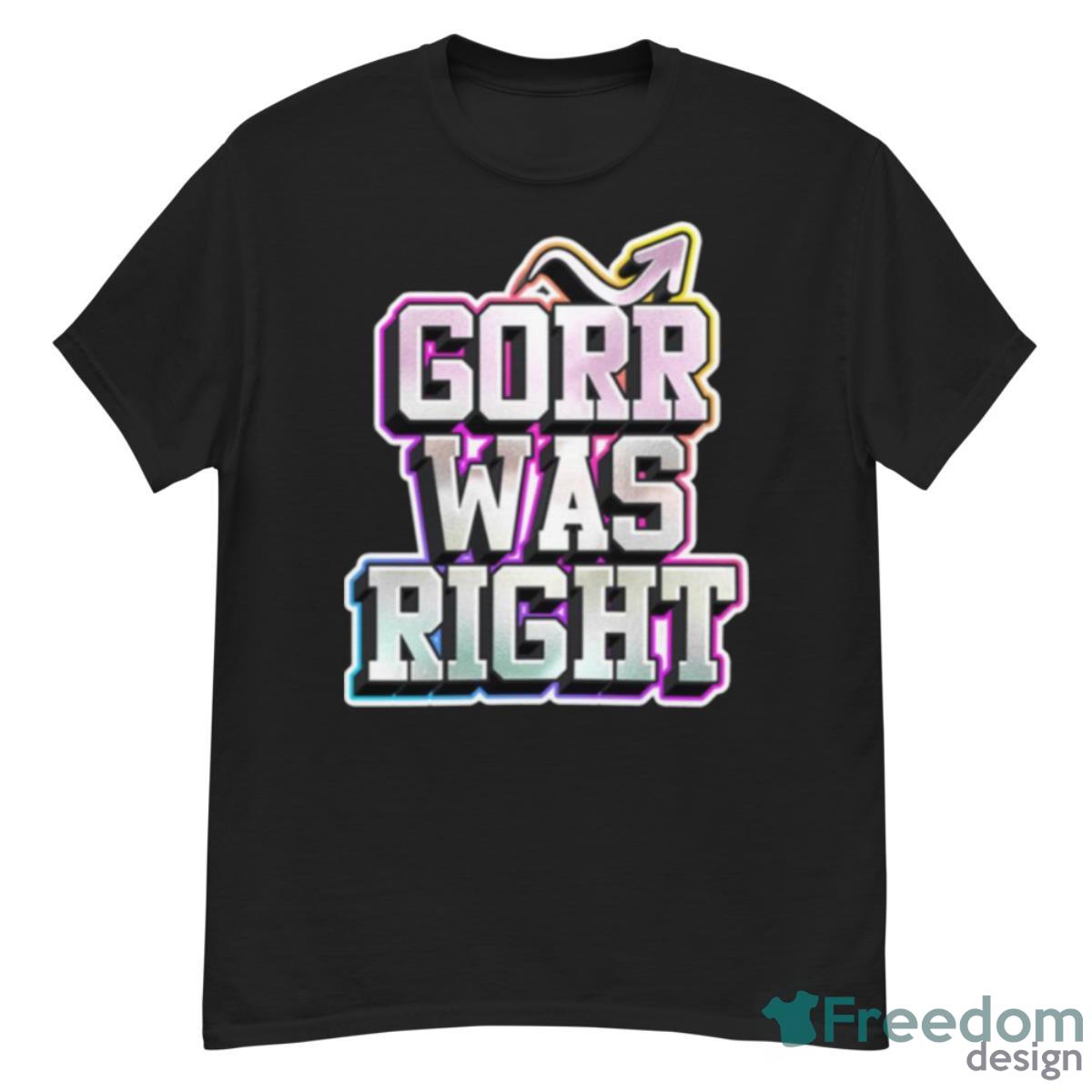 Gorr Was Right A Marvel Villain Shirt - G500 Men’s Classic T-Shirt