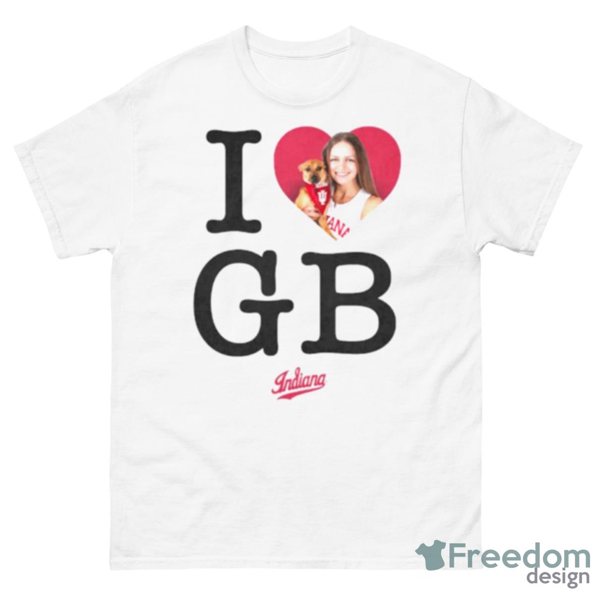 Grace Berger I Love GB Indiana Shirt - 500 Men’s Classic Tee Gildan