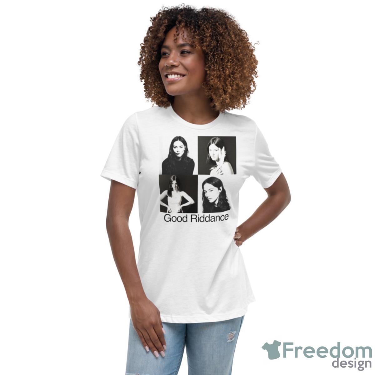 Gracie Abrams Good Riddance Photo Shirt - Womens Relaxed Short Sleeve Jersey Tee Gracie Abrams Good Riddance Photo Shirt - Womens Relaxed Short Sleeve Jersey Tee