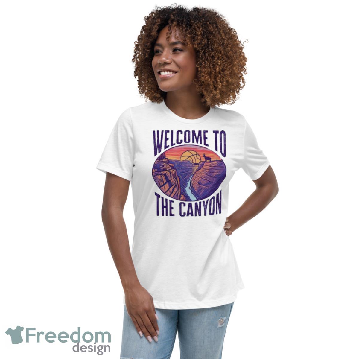 Grand Canyon Antelopes Welcome To The Canyon Shirt - Womens Relaxed Short Sleeve Jersey Tee Grand Canyon Antelopes Welcome To The Canyon Shirt - Womens Relaxed Short Sleeve Jersey Tee