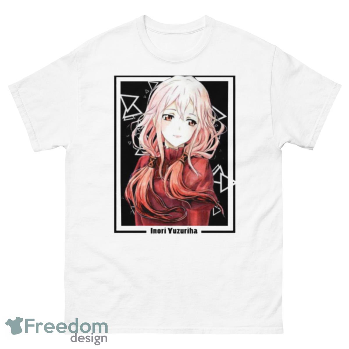 Graphic Inori Yuzuriha Portrait Guilty Crown Shirt - 500 Men’s Classic Tee Gildan