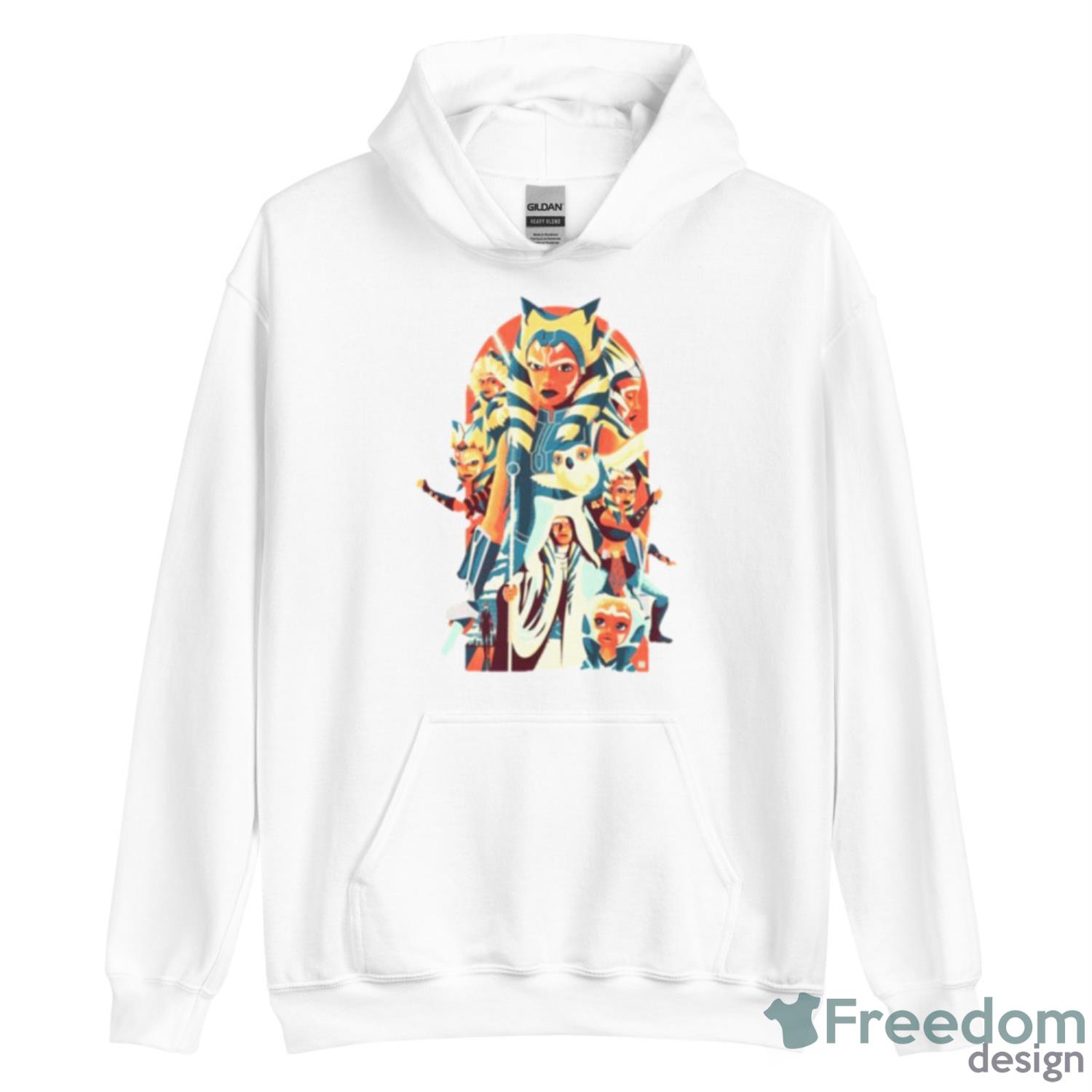 Graphic The Book Of Boba Fett Ahsoka Tano Shirt - Unisex Heavy Blend Hooded Sweatshirt Graphic The Book Of Boba Fett Ahsoka Tano Shirt - Unisex Heavy Blend Hooded Sweatshirt