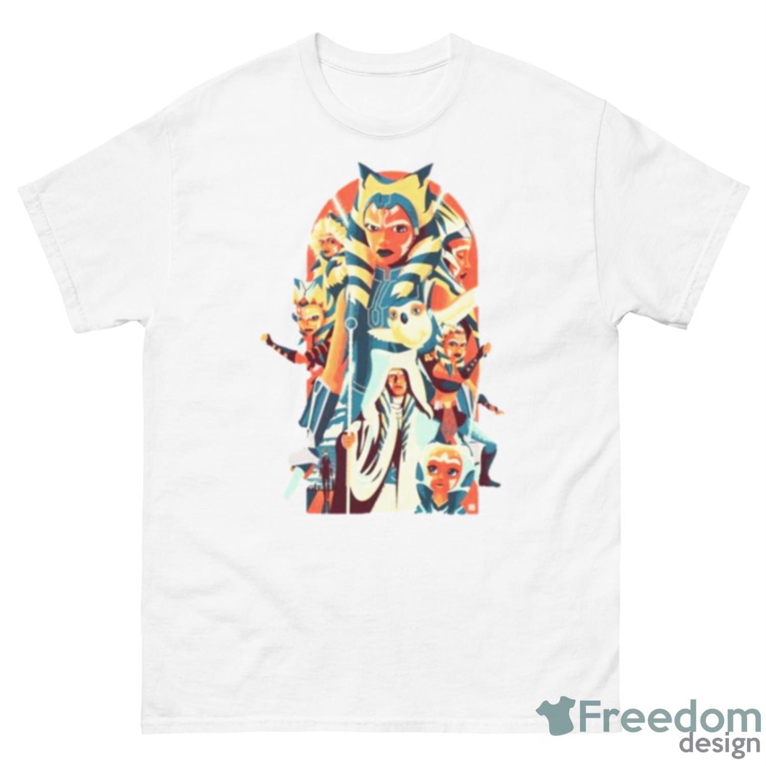 Graphic The Book Of Boba Fett Ahsoka Tano Shirt - 500 Men’s Classic Tee Gildan