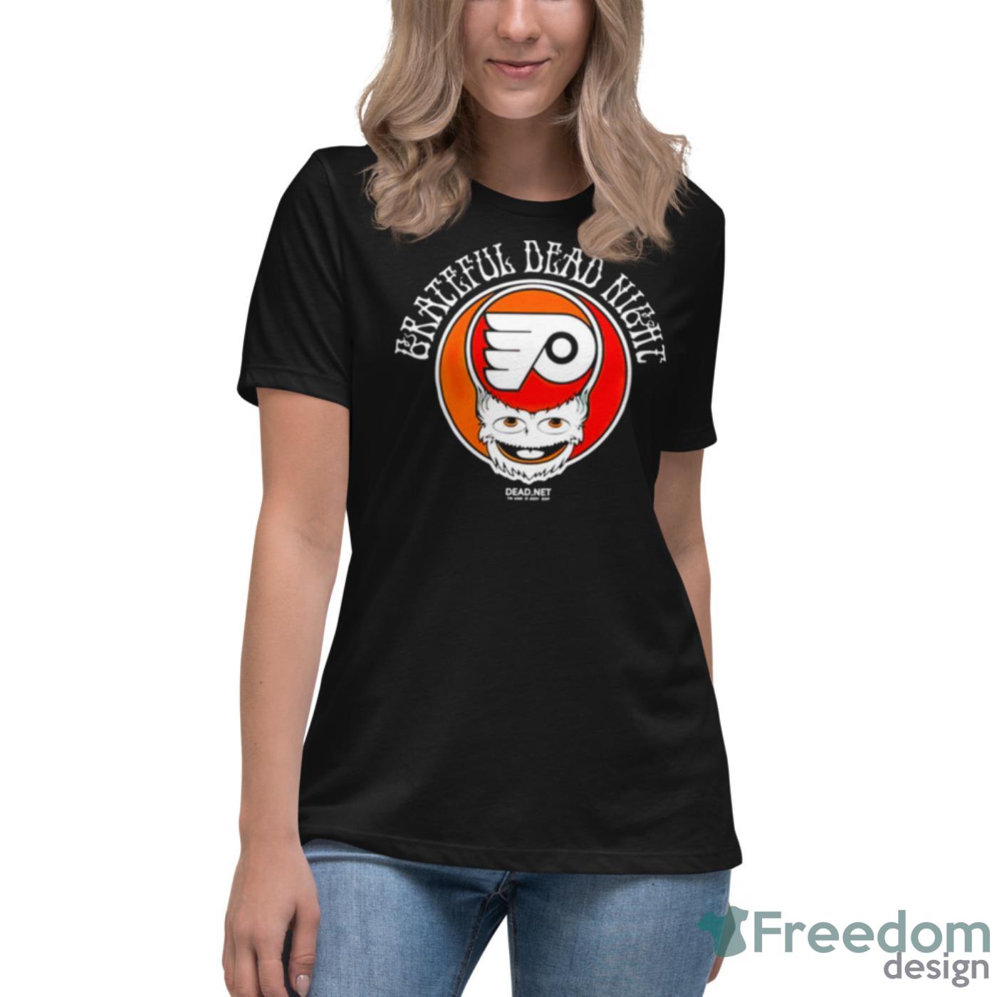 Grateful Dead Night Philadelphia Flyers Shirt - Freedomdesign