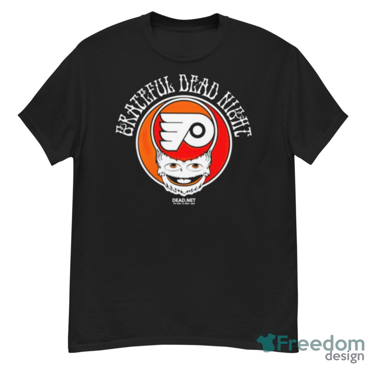 Grateful Dead Night Philadelphia Flyers Shirt - Freedomdesign