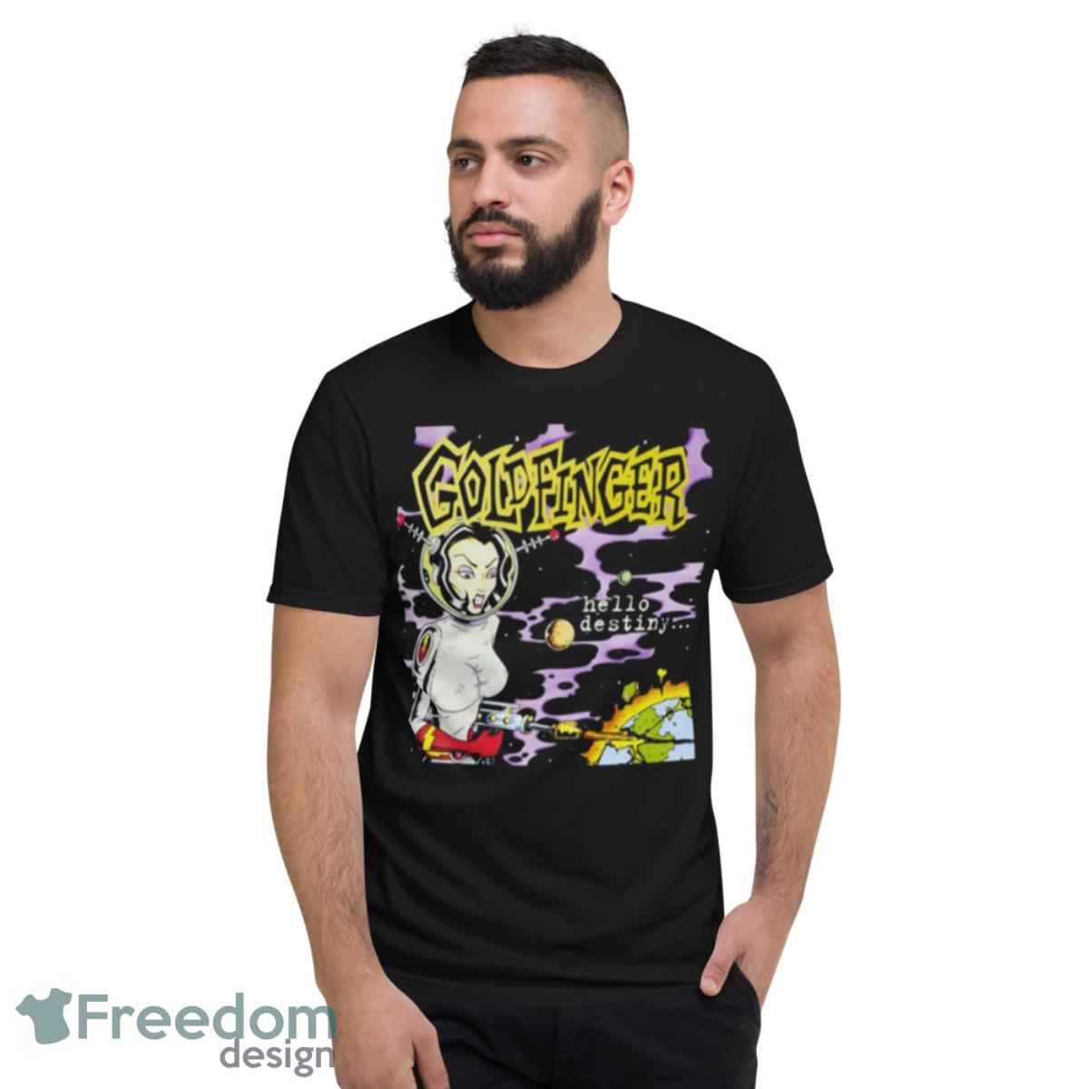 Great Model Goldfinger Band Retro Shirt - Short Sleeve T-Shirt