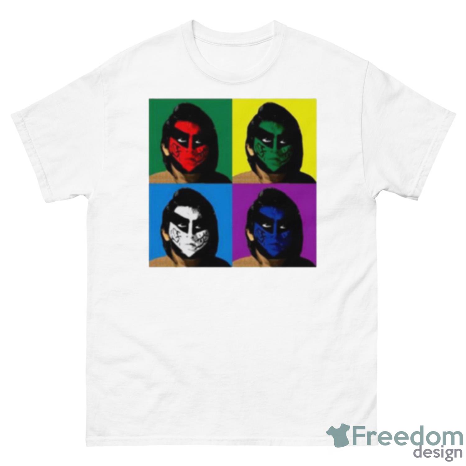 Great Muta Collaboration Faces Shirt - 500 Men’s Classic Tee Gildan