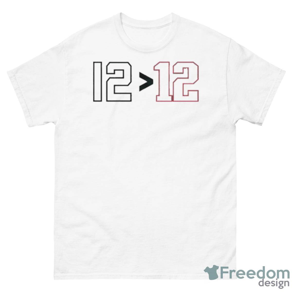 Greater Than 12 Aaron Rodgers Shirt - 500 Men’s Classic Tee Gildan