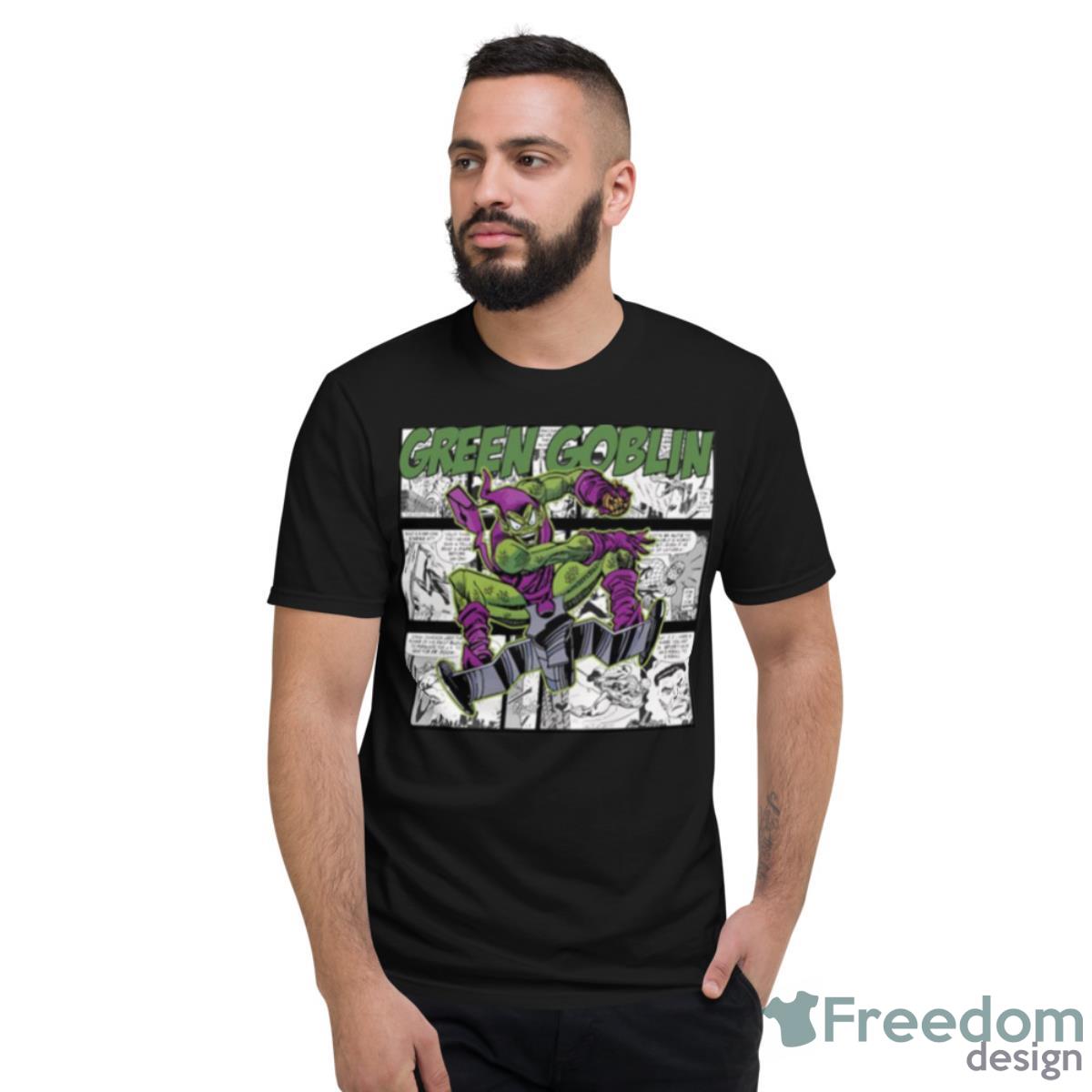 Green Goblin Marvel Villain Shirt - Short Sleeve T-Shirt