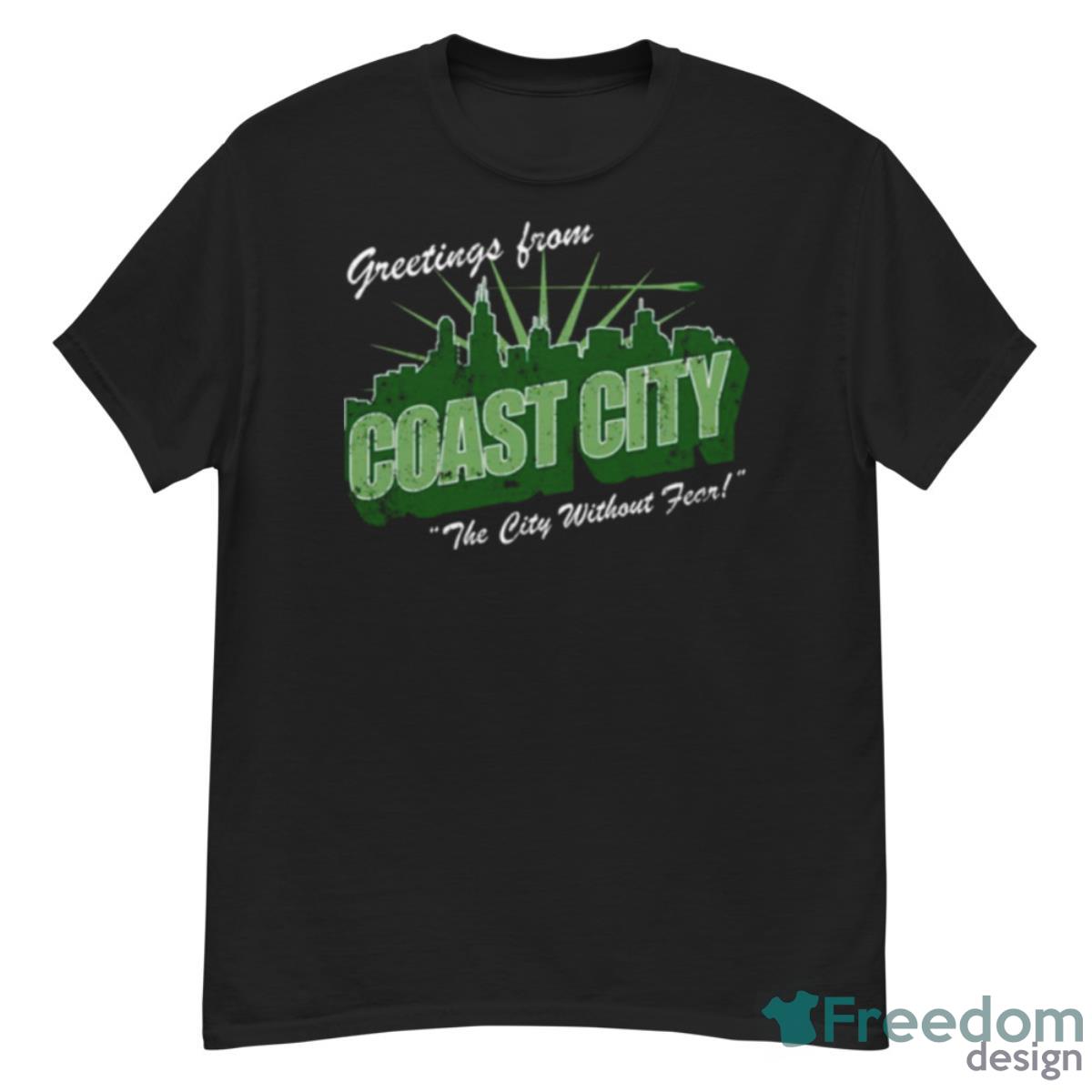 Greetings From Coast City Dc Comic Shirt - G500 Men’s Classic T-Shirt