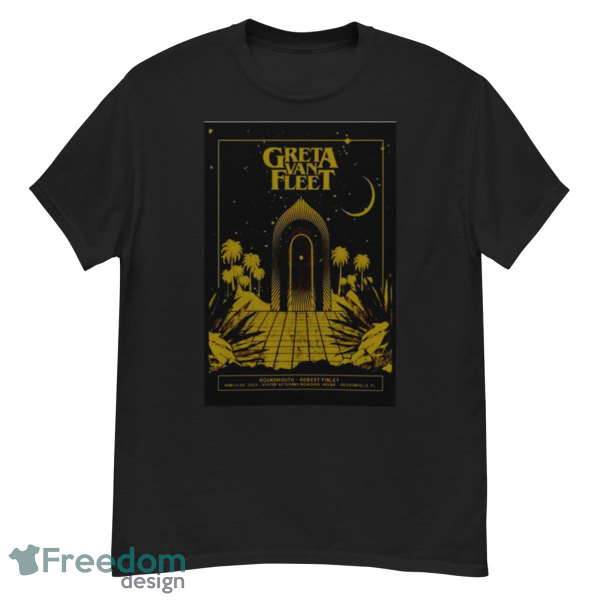 Greta Van Fleet Mac 6 2023 Jacksonville Fl VyStar Veterans Memorial Arena Shirt - G500 Men’s Classic T-Shirt