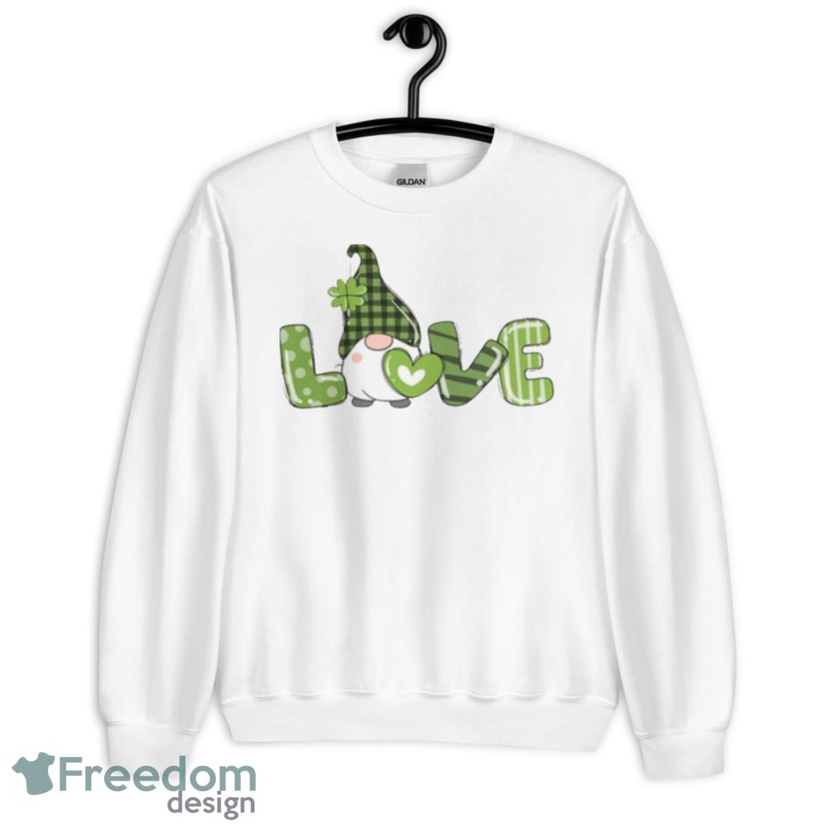 Grome Shamrock Happy Patrick’s Day Shirt - Unisex Heavy Blend Crewneck Sweatshirt