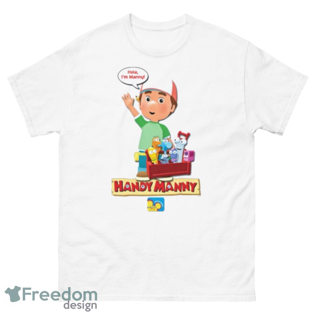 Handy Manny And His Talking Tools Cartoon Shirt - 500 Men’s Classic Tee Gildan