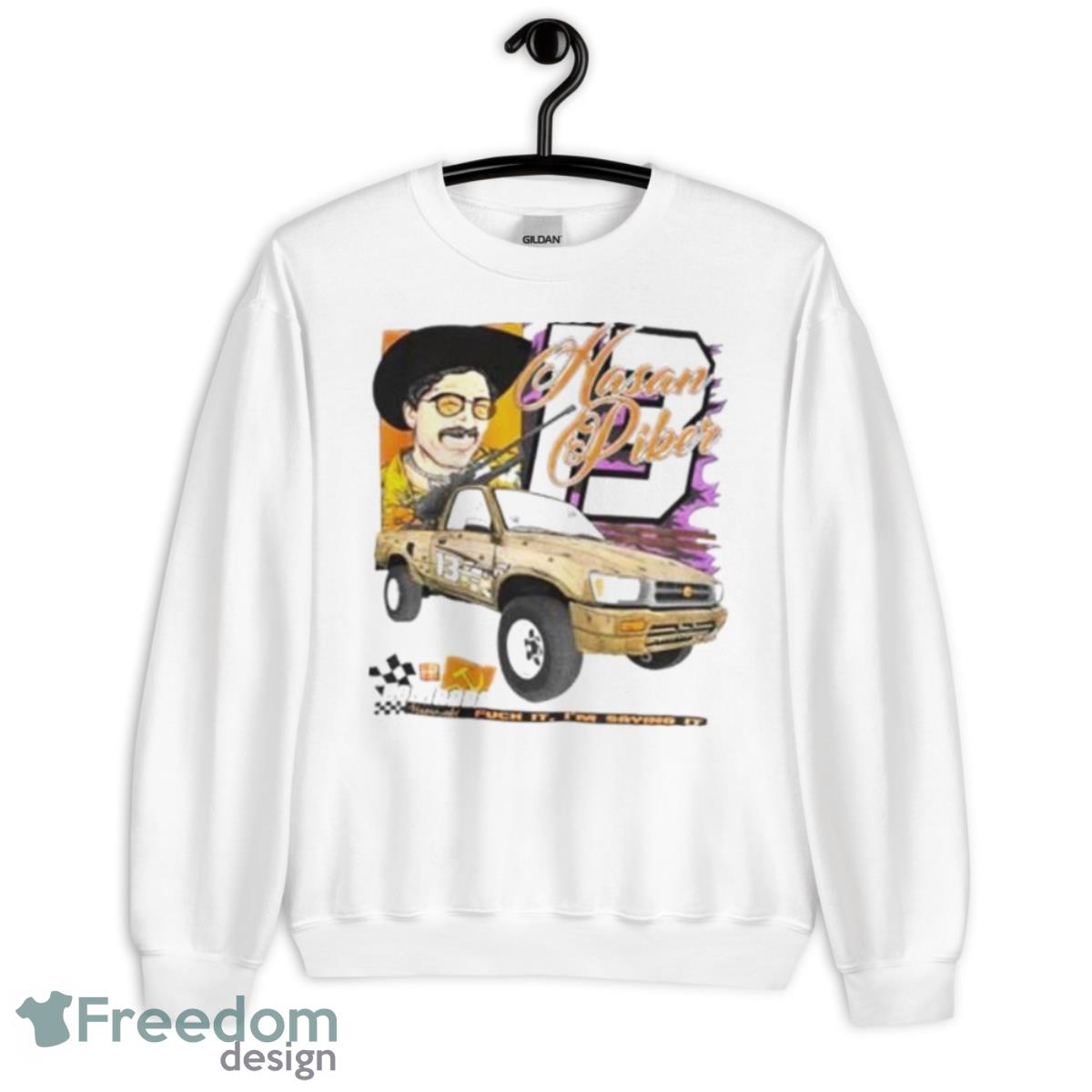 Hasan Piker Comrade Fuck It I’m Saving It Shirt - Unisex Heavy Blend Crewneck Sweatshirt