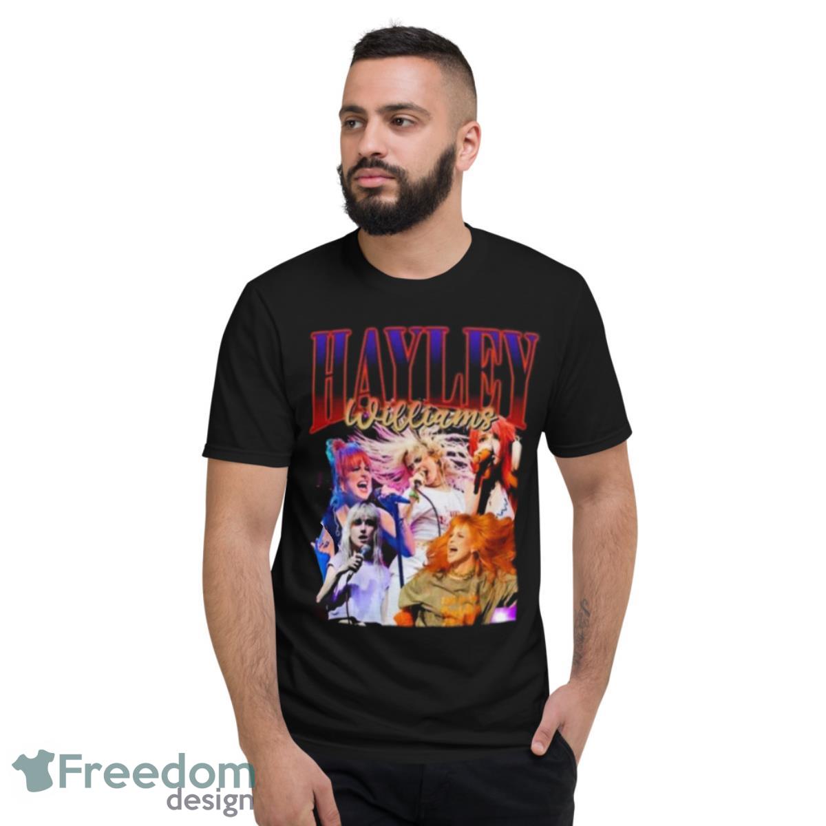 Hayley Williams Paramore Rock Band 2023 Vintage Shirt - Short Sleeve T-Shirt