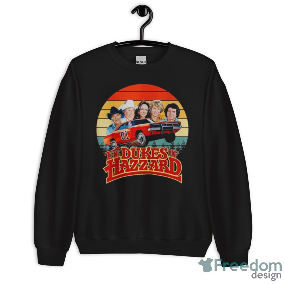 Hazzard Cars Vintage Dukes Of Hazzard shirt - Unisex Crewneck Sweatshirt