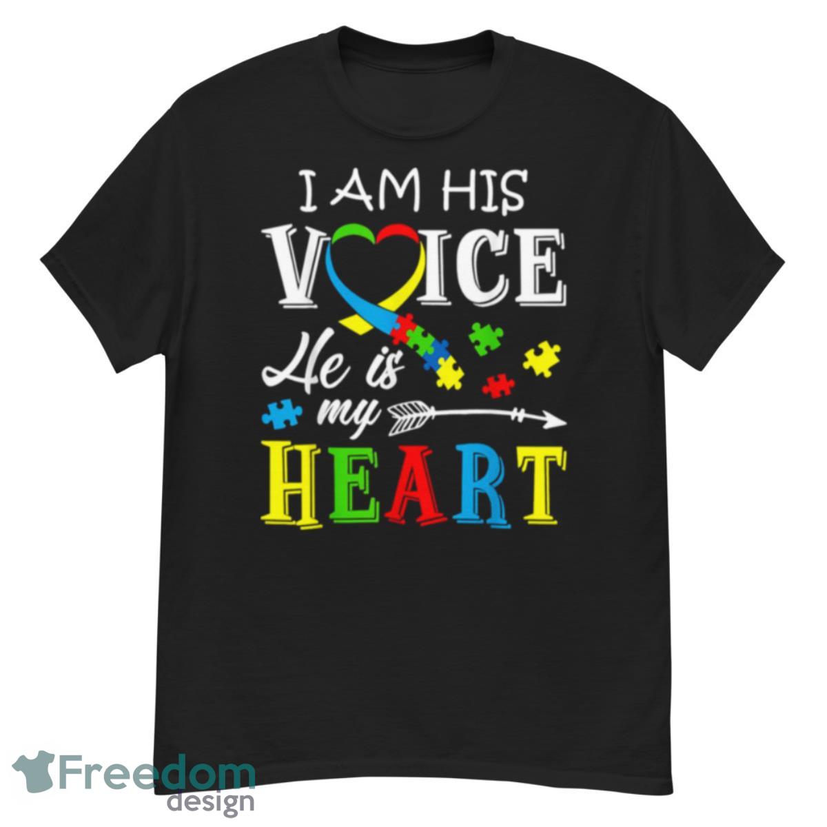 He Is My Heart Autism Awareness Autism Mom Dad Autism Awareness Shirt - G500 Men’s Classic T-Shirt