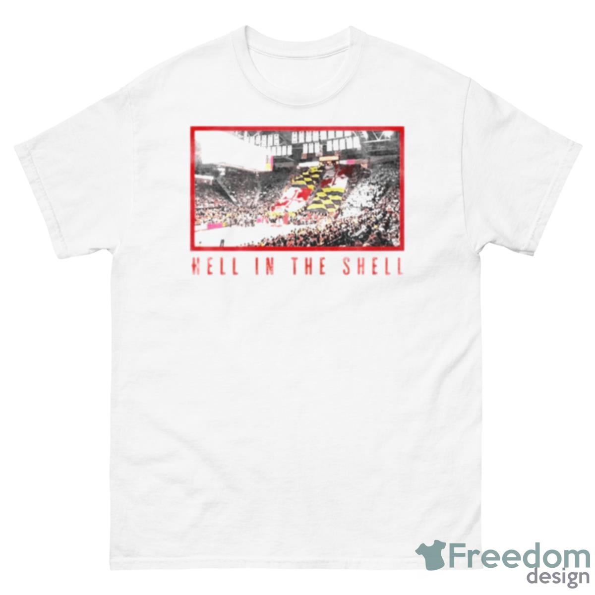 Hell In The Shell Stadium Shirt - 500 Men’s Classic Tee Gildan