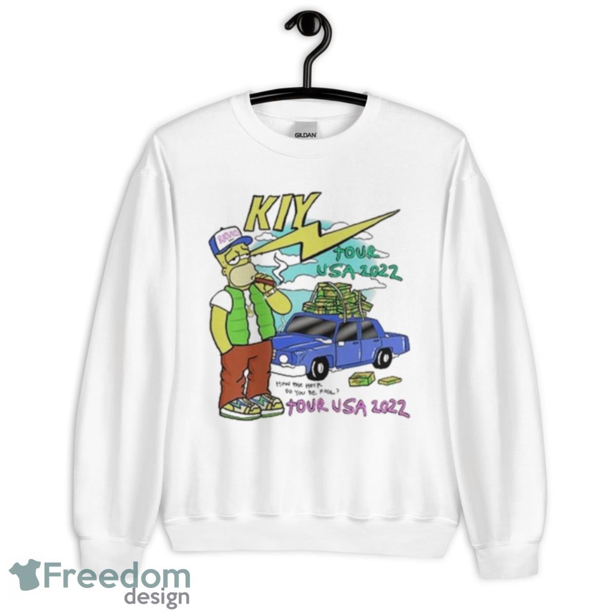 Homer Simpson How The Heck Do You Be Kool 2023 Shirt - Unisex Heavy Blend Crewneck Sweatshirt