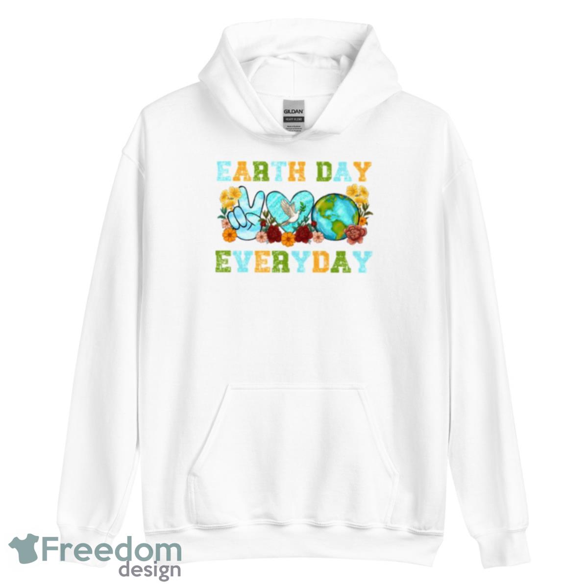 Hope Love Earth Earth Day Everyday Retro Environmental Vintage Shirt - Unisex Heavy Blend Hooded Sweatshirt Hope Love Earth Earth Day Everyday Retro Environmental Vintage Shirt - Unisex Heavy Blend Hooded Sweatshirt