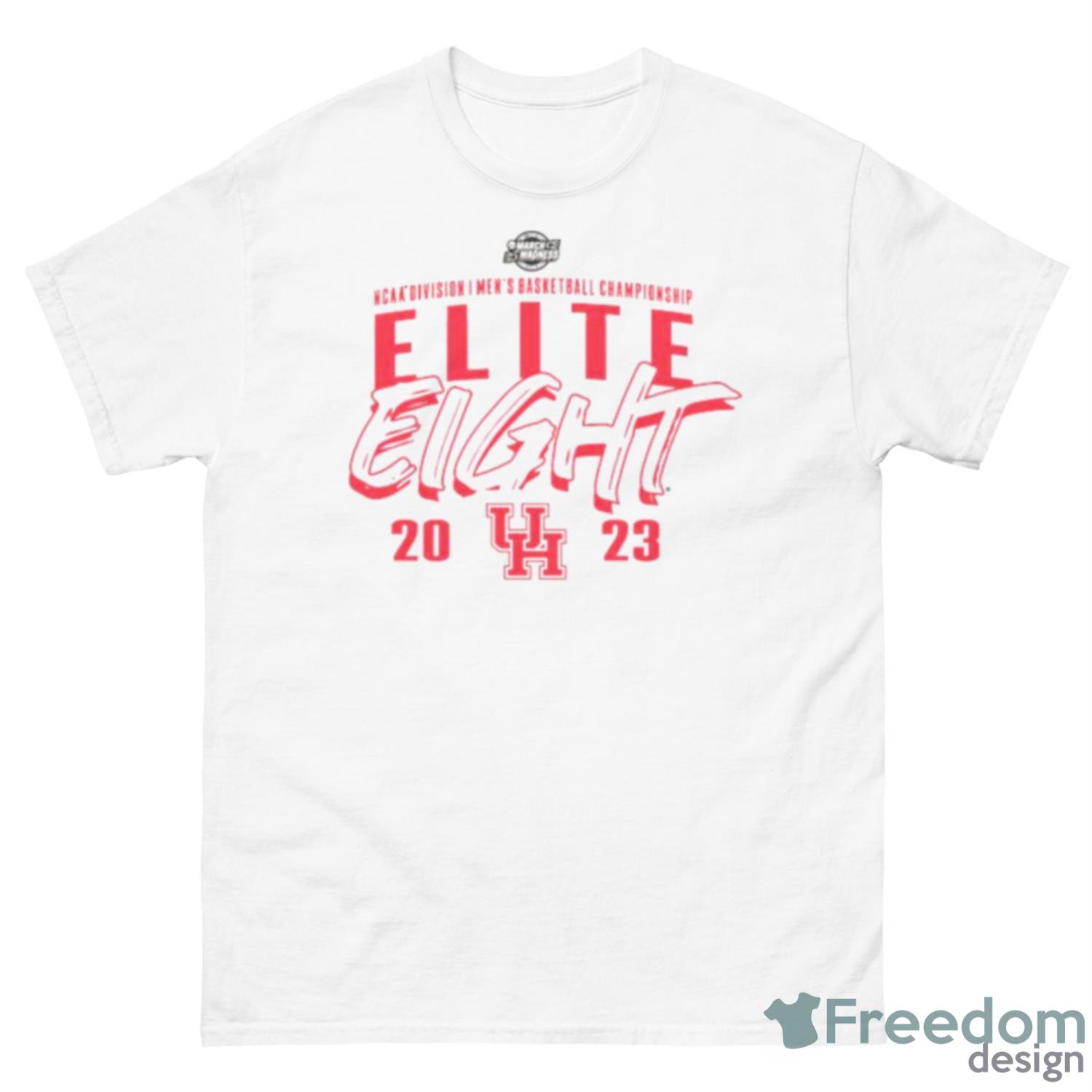 Houston Cougars 2023 NCAA Men’s Basketball Tournament March Madness Elite Eight Team Shirt - 500 Men’s Classic Tee Gildan