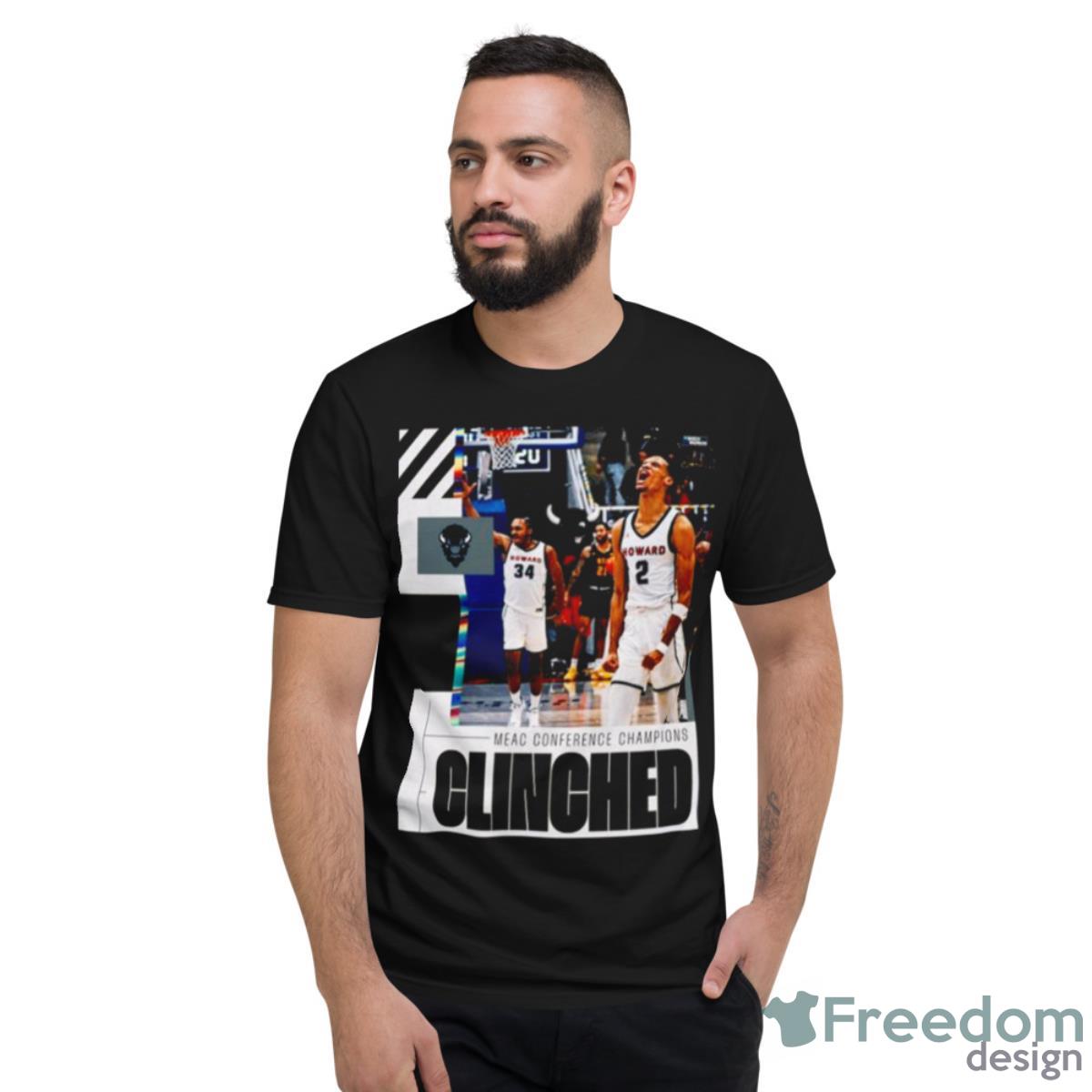 Howard Bison 2023 NCAA Clinched March Madness Shirt Product Photo 2