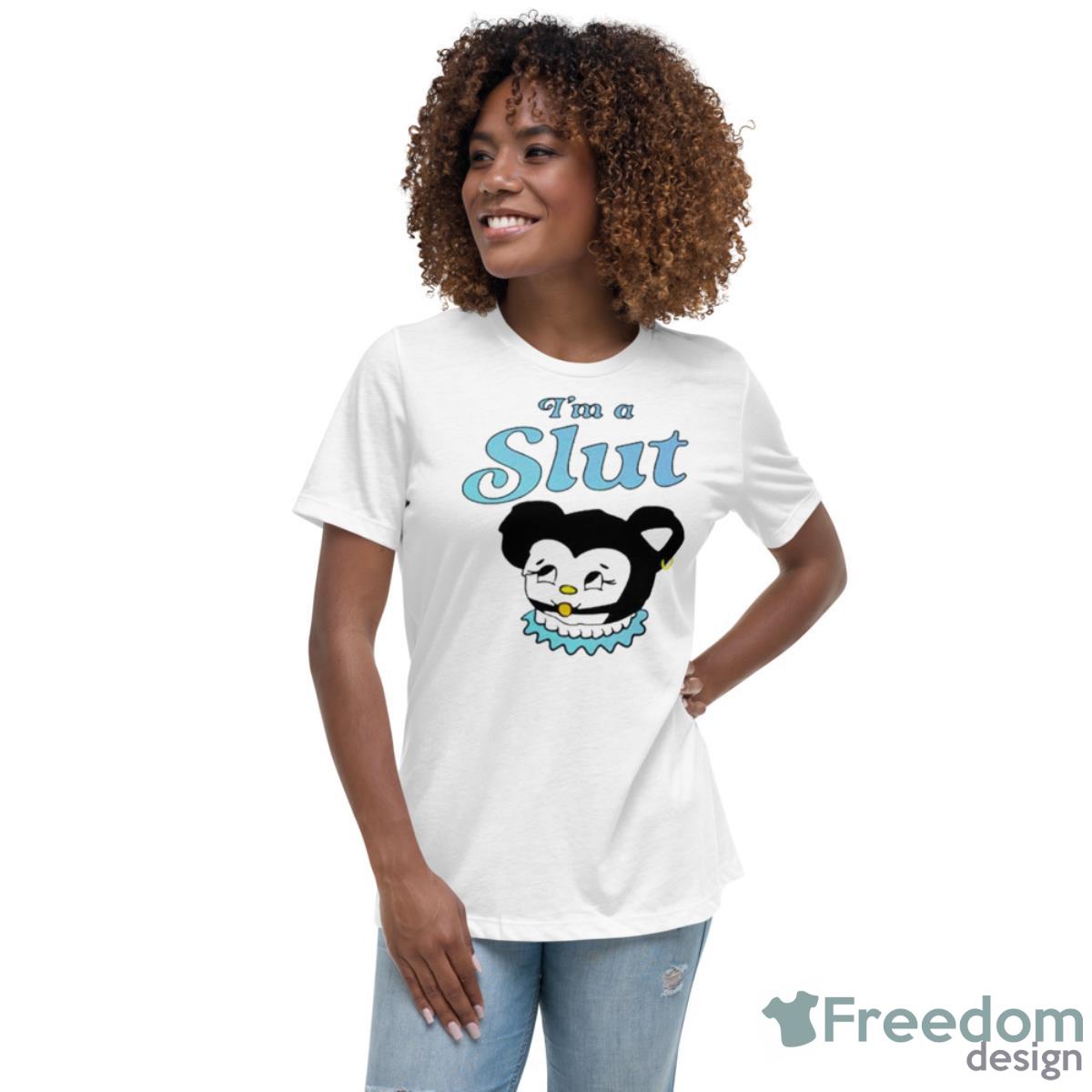 I Am A Slut Sensitive Loving Ugly Crier Trying Shirt - Womens Relaxed Short Sleeve Jersey Tee I Am A Slut Sensitive Loving Ugly Crier Trying Shirt - Womens Relaxed Short Sleeve Jersey Tee