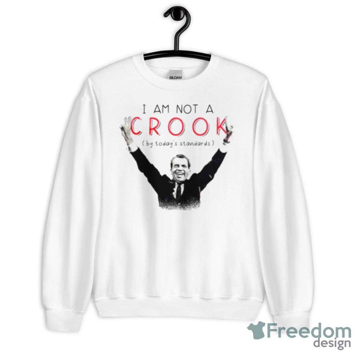 I Am Not A Crook Shirt - Unisex Heavy Blend Crewneck Sweatshirt