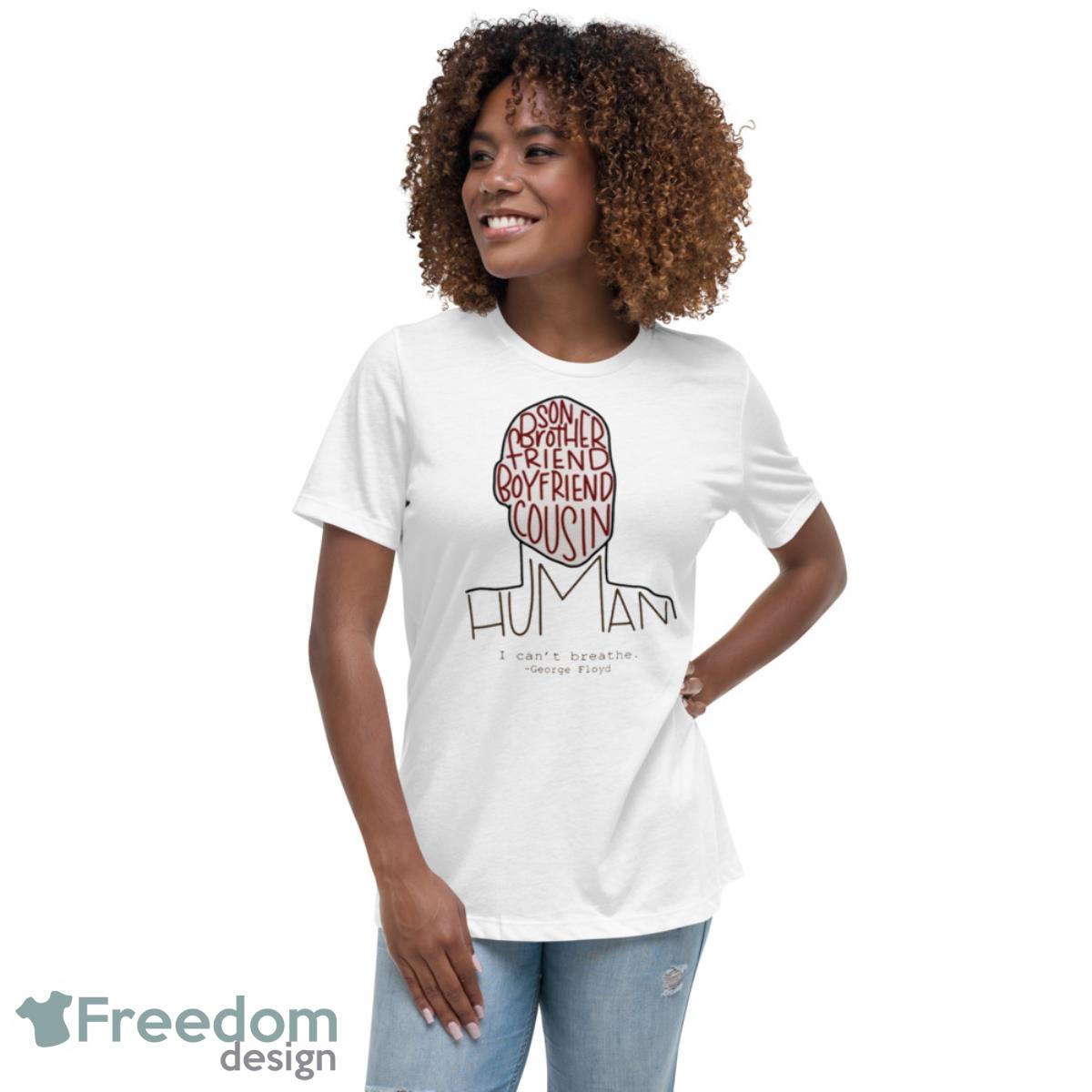 I Can’t Breathe Malcom X Shirt - Womens Relaxed Short Sleeve Jersey Tee I Can’t Breathe Malcom X Shirt - Womens Relaxed Short Sleeve Jersey Tee