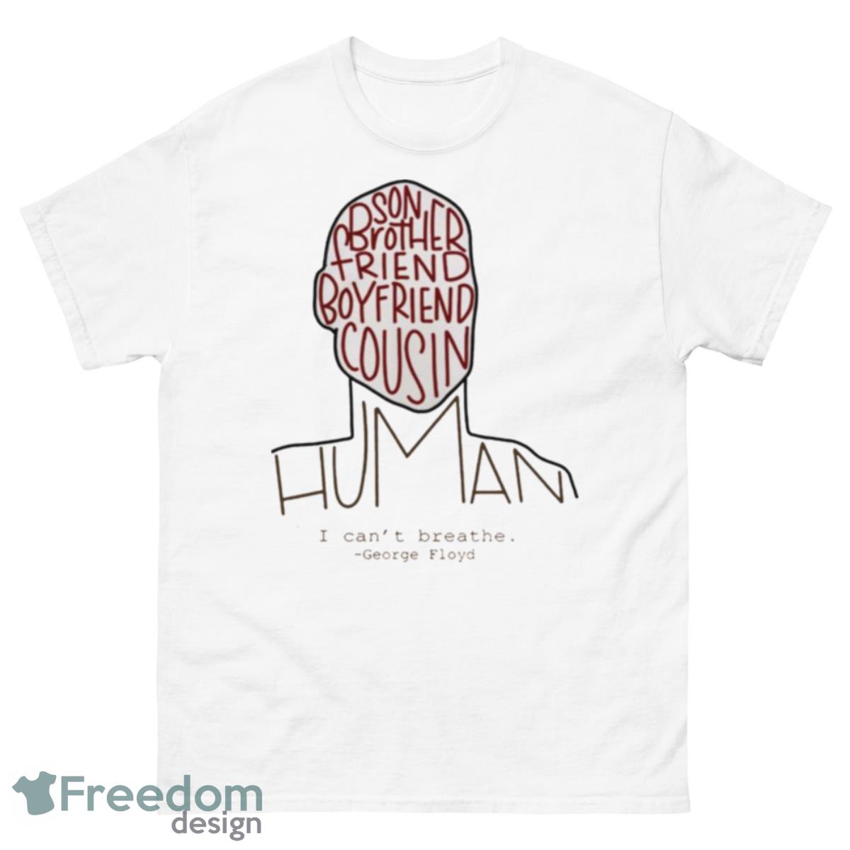 I Can’t Breathe Malcom X Shirt - 500 Men’s Classic Tee Gildan