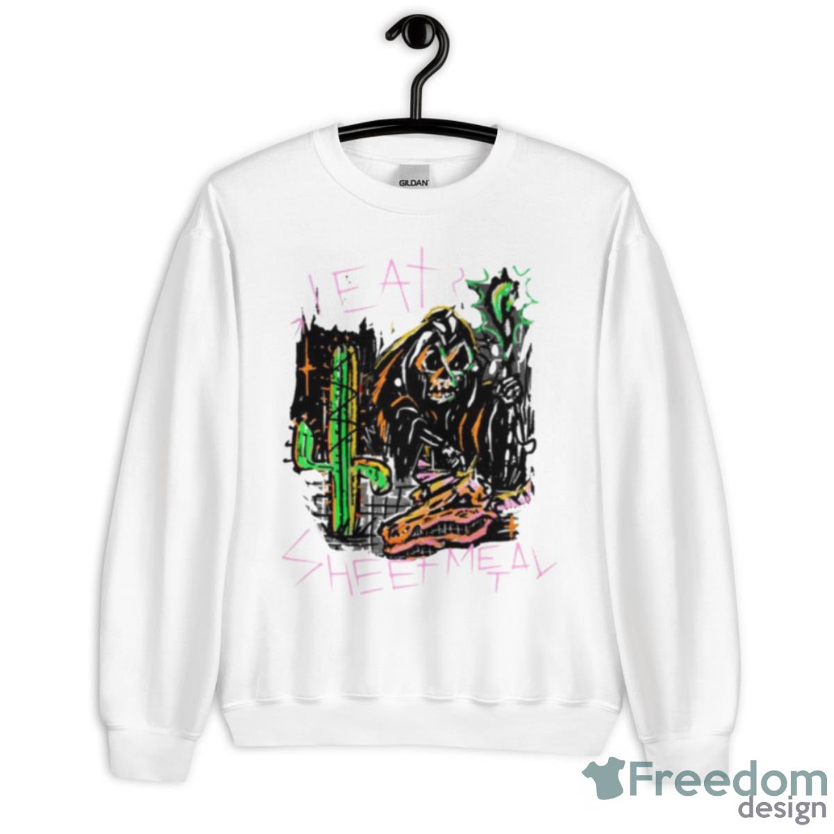 I Eat Sheet Metal Shirt - Unisex Heavy Blend Crewneck Sweatshirt