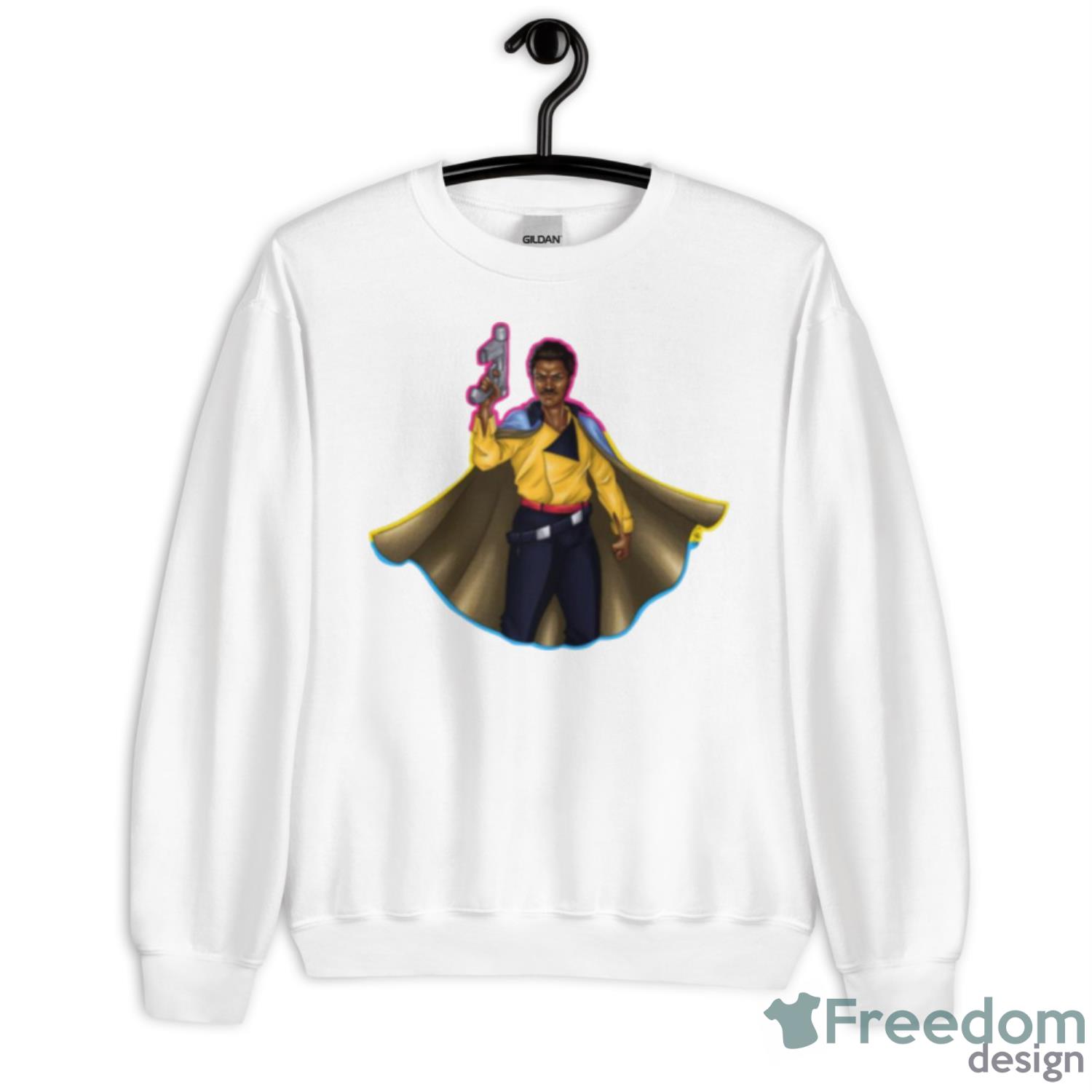 I Hate You Star Wars Lando Calrissian Shirt - Unisex Heavy Blend Crewneck Sweatshirt