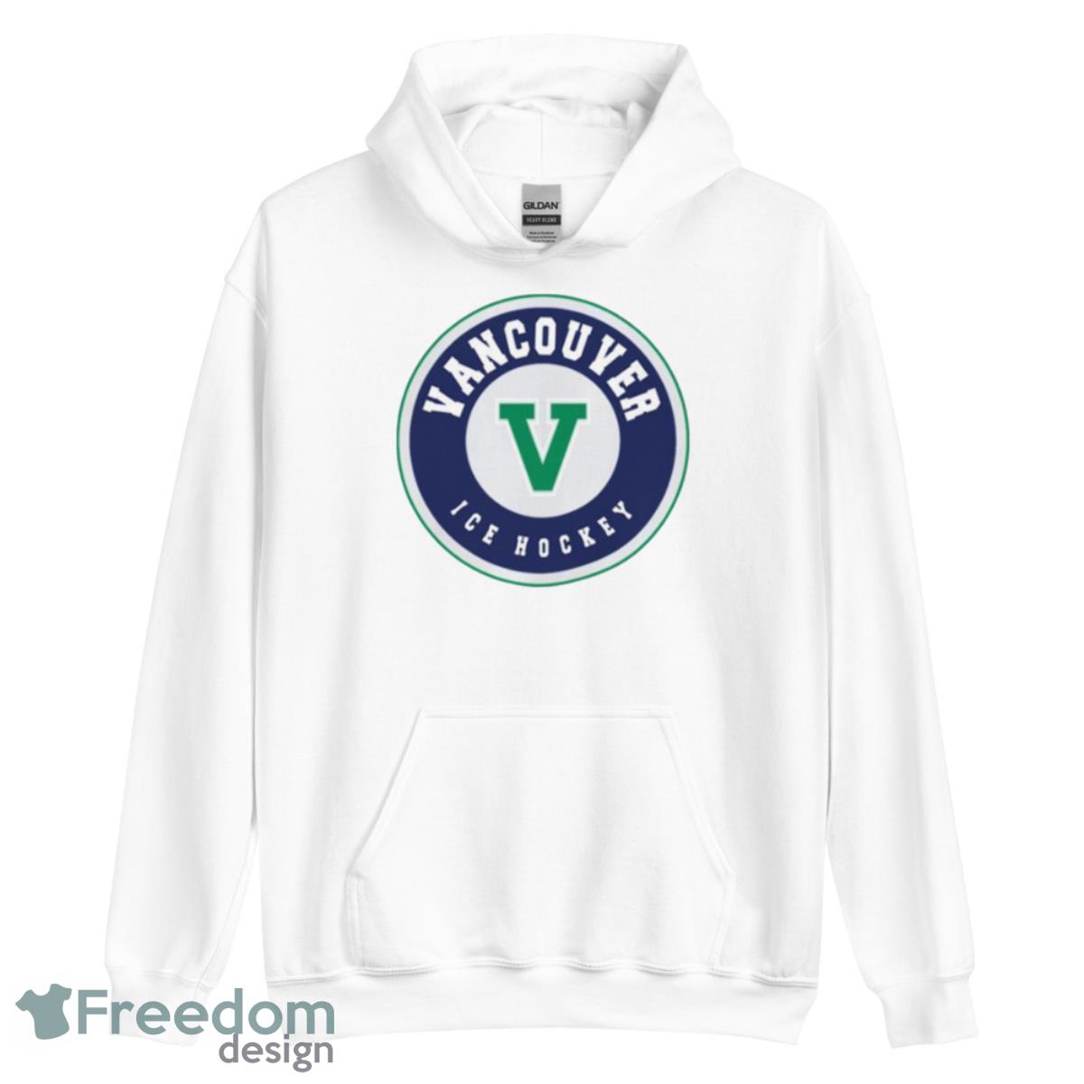Ice Hockey Logo Vancouver Canucks Shirt - Unisex Heavy Blend Hooded Sweatshirt Ice Hockey Logo Vancouver Canucks Shirt - Unisex Heavy Blend Hooded Sweatshirt