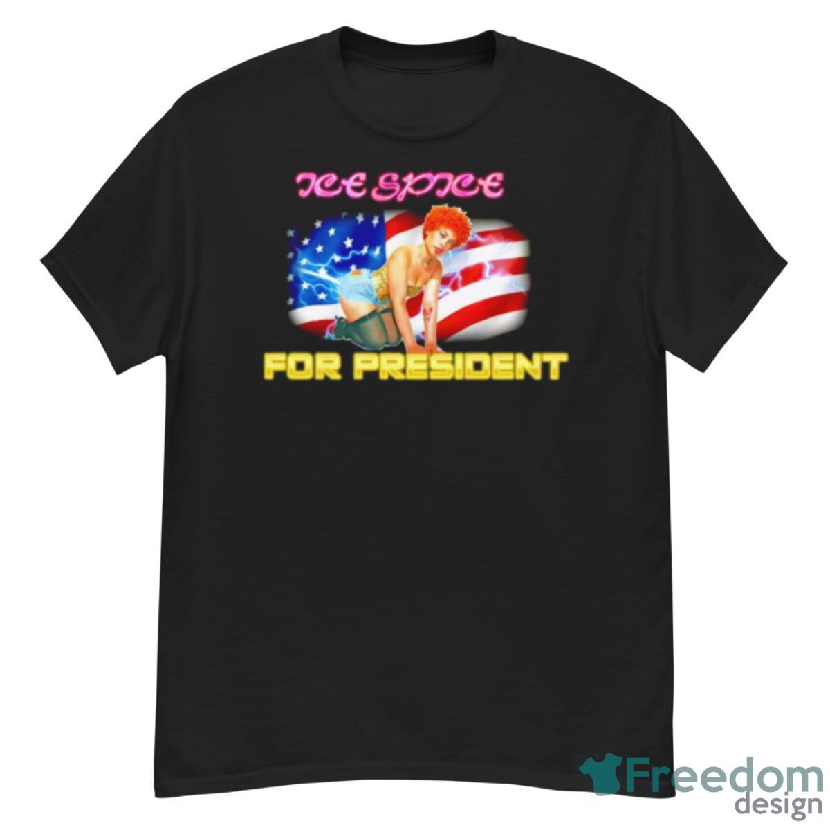 Ice Spice For President USA Flag Shirt - G500 Men’s Classic T-Shirt