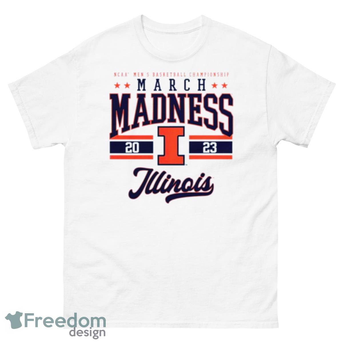 Illinois Fighting Illini 2023 NCAA Men’s Basketball Tournament March Madness Shirt - 500 Men’s Classic Tee Gildan