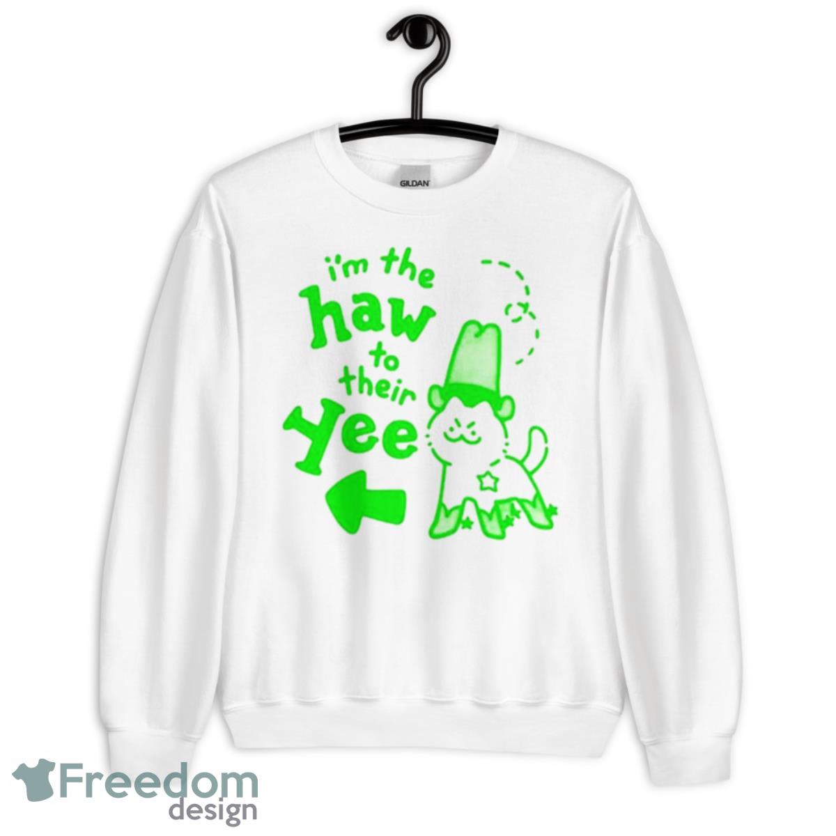 I’m The Haw To Their Yee Shirt - Unisex Heavy Blend Crewneck Sweatshirt