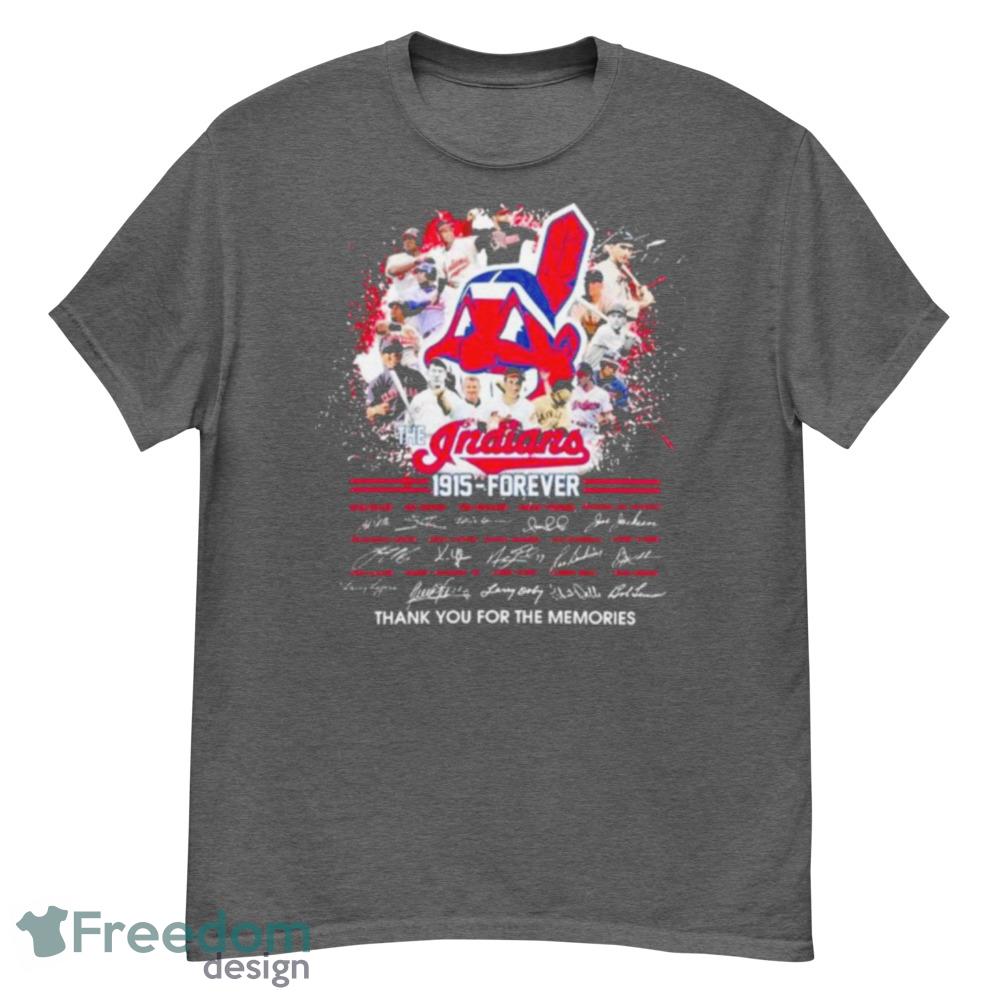 Indians 1915  Forever Signature Thank You For The Memories Shirt - G500 Men’s Classic T-Shirt