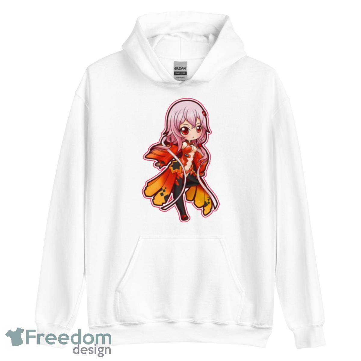 Inori Chibi Guilty Crown Anime Shirt - Unisex Heavy Blend Hooded Sweatshirt Inori Chibi Guilty Crown Anime Shirt - Unisex Heavy Blend Hooded Sweatshirt