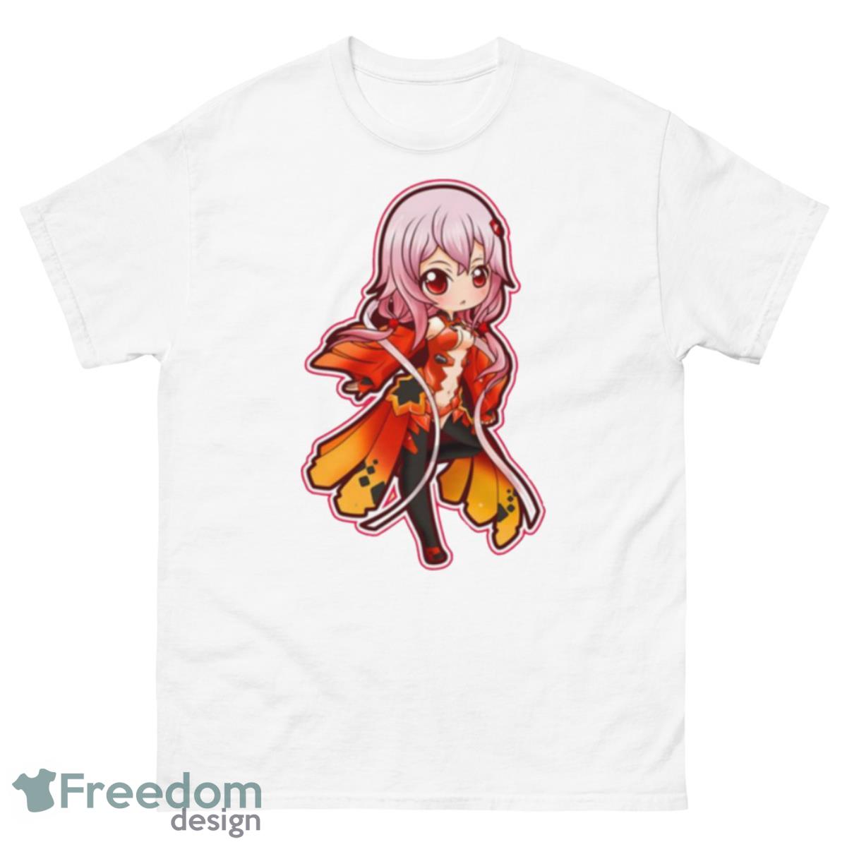 Inori Chibi Guilty Crown Anime Shirt - 500 Men’s Classic Tee Gildan