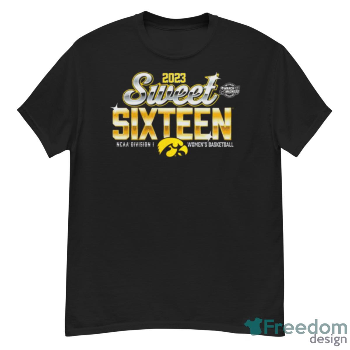 Iowa Hawkeyes 2023 NCAA Division I Women’s Basketball Tournament March Madness Sweet 16 Shirt - G500 Men’s Classic T-Shirt