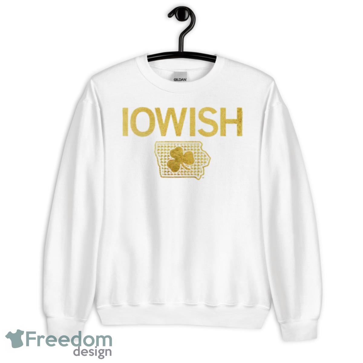 Iowish Gold Foil Shirt - Unisex Heavy Blend Crewneck Sweatshirt