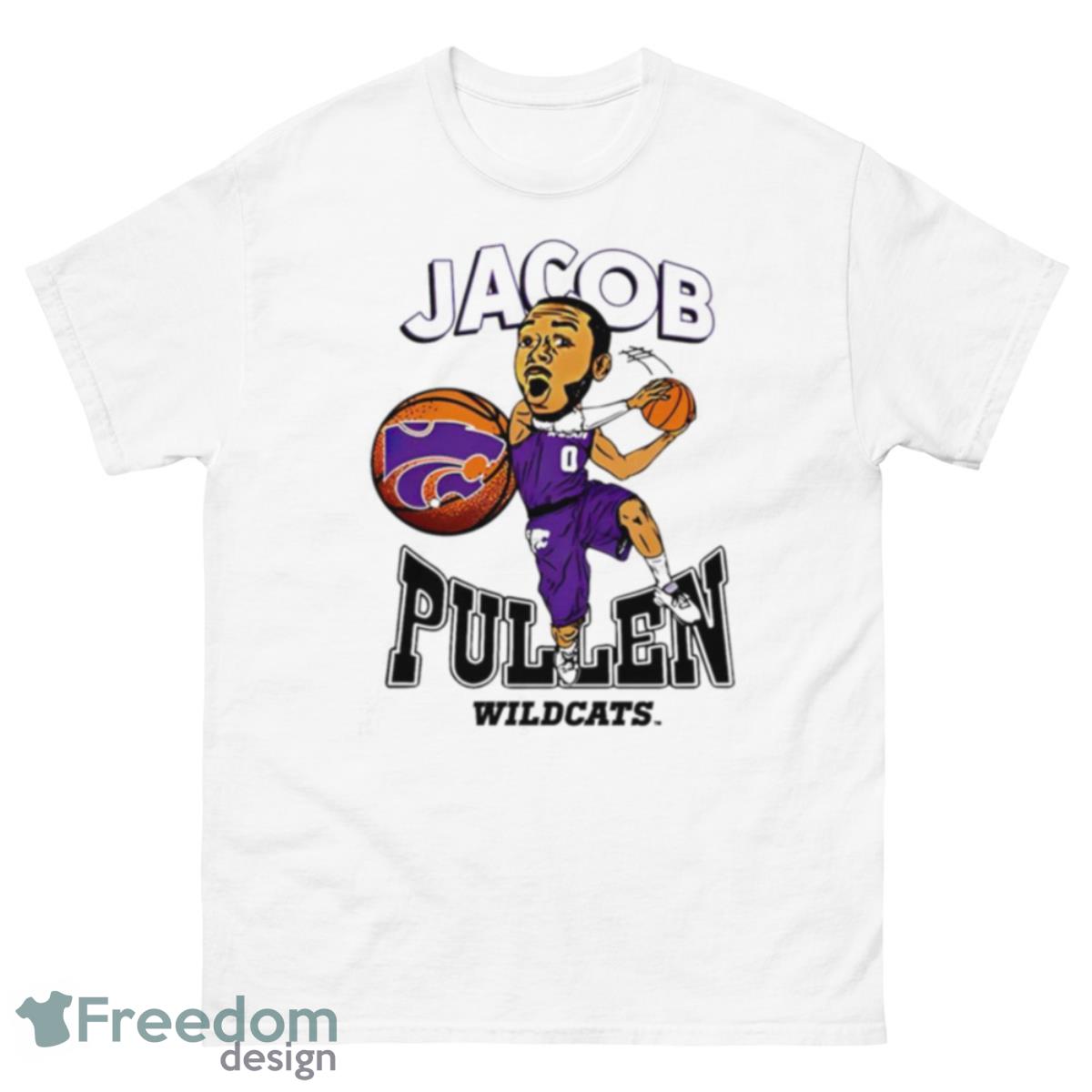 Jacob Pullen Kansas State Wildcats Caricature Shirt - 500 Men’s Classic Tee Gildan