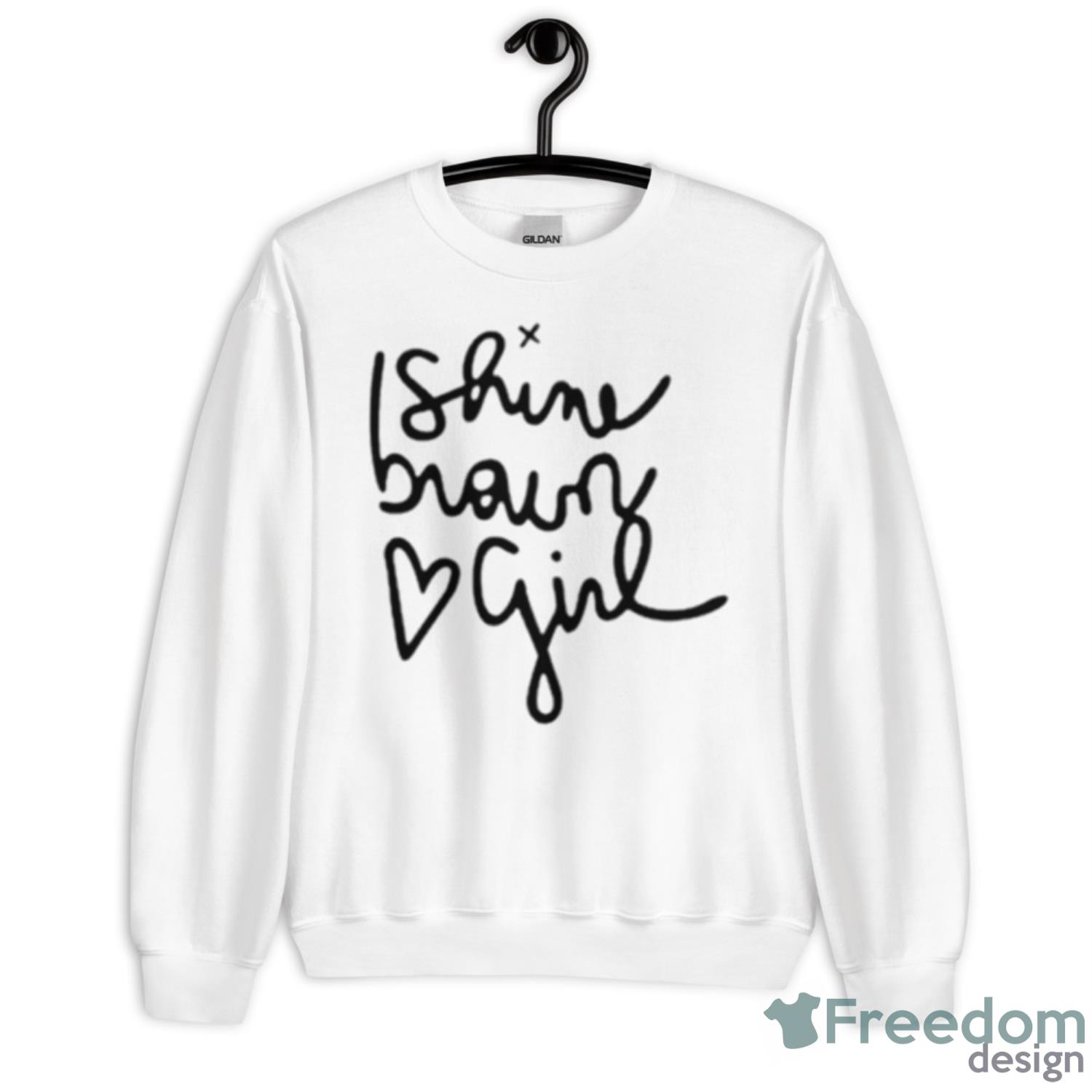 Jade Shine Brown Girl Shirt - Unisex Heavy Blend Crewneck Sweatshirt
