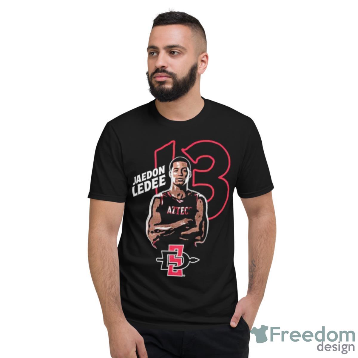 Jaedon LeDee 13 SDSU Basketball Shirt - Short Sleeve T-Shirt