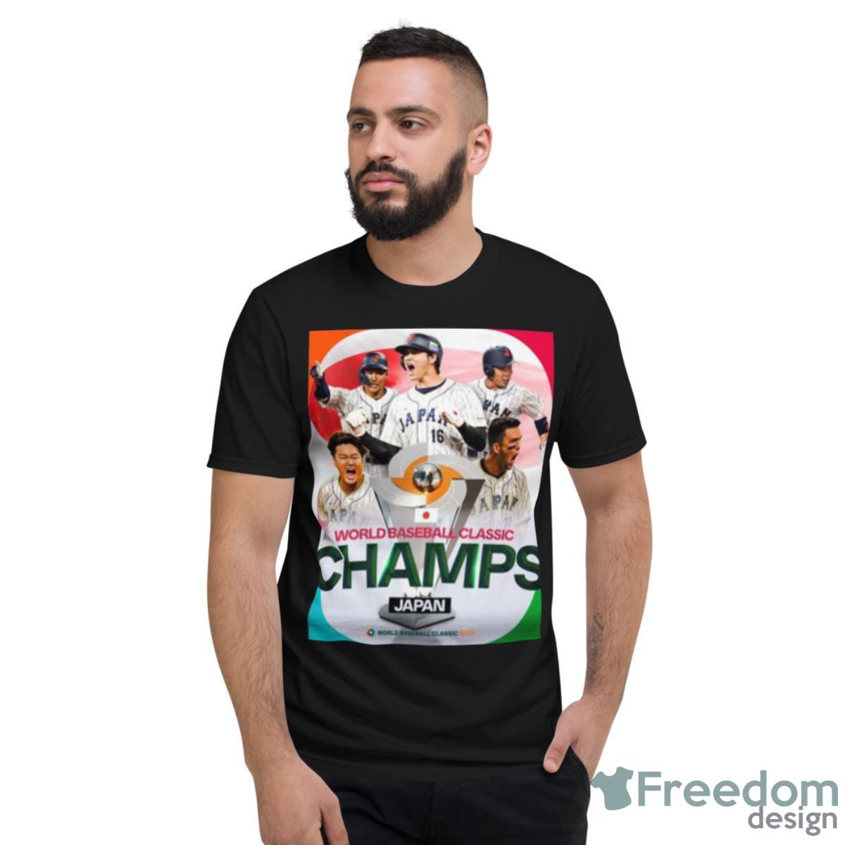 Japan Baseball 2023 World Baseball Classic Champs Shirt - Short Sleeve T-Shirt