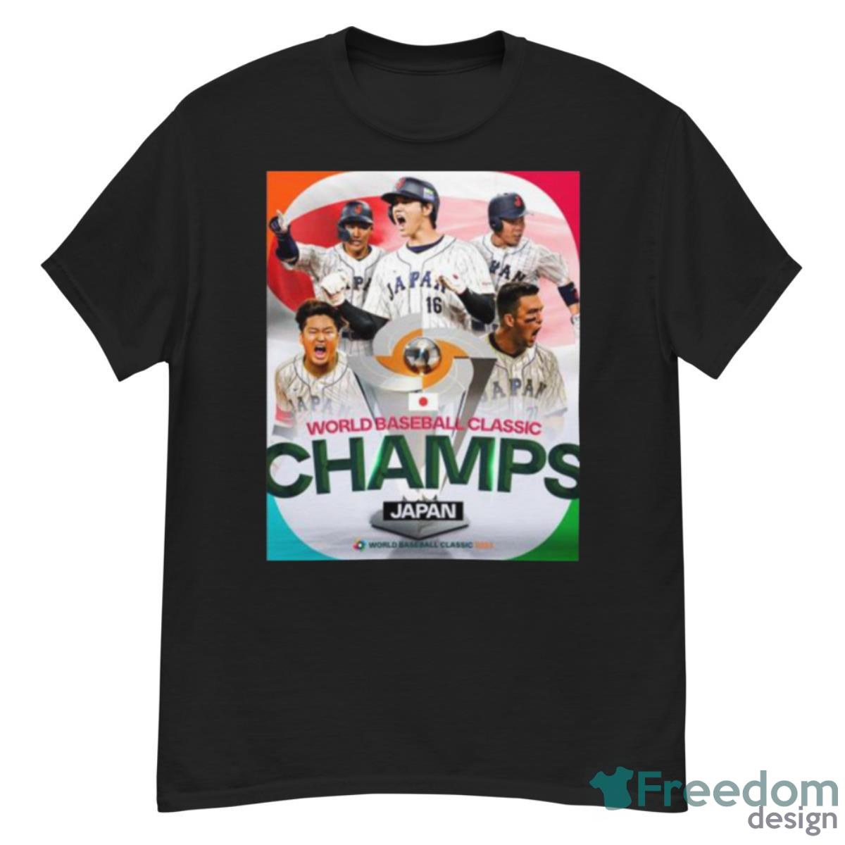 Japan Baseball 2023 World Baseball Classic Champs Shirt - G500 Men’s Classic T-Shirt