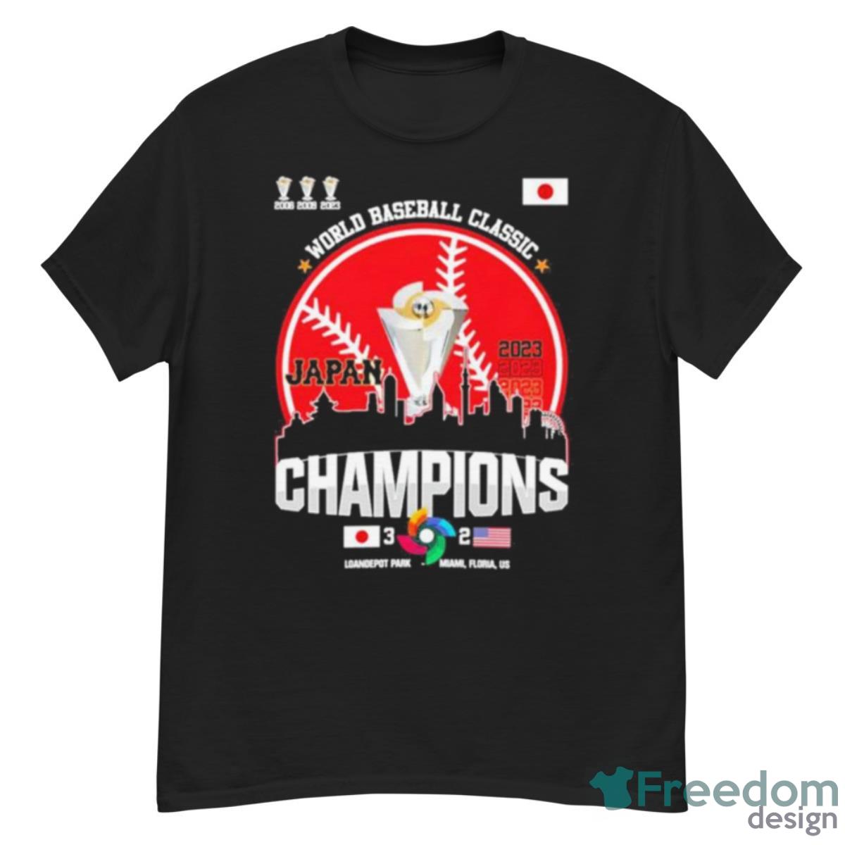 Japan Baseball Legends 2023 World Baseball Classic Champions T