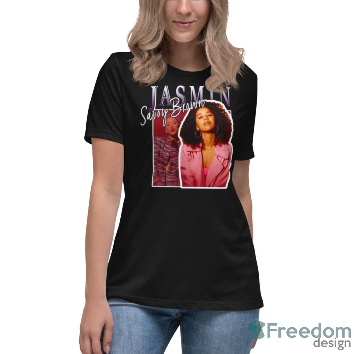 Jasmin Savoy Brown 90’s Yellowjackets Shirt